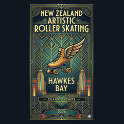 NZ Nationals 2026 Women's 'Box' hoodie Design