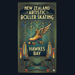 NZ Nationals 2026 Men's 'Box' hoodie Design