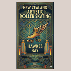 NZ Nationals 2026 Men's 'Heavy' hoodie Design