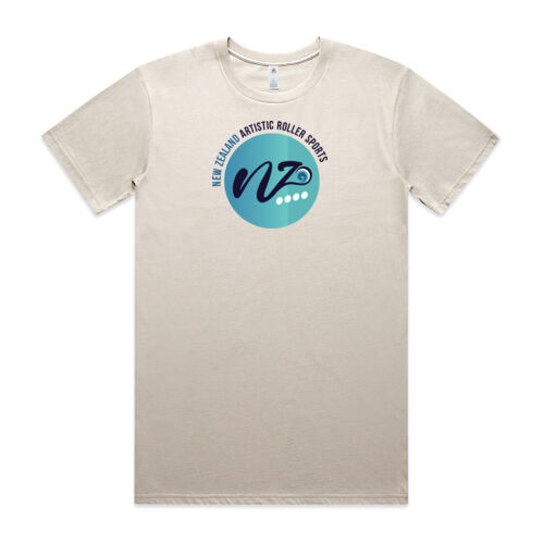 NZ Artistic Roller Sports Men's Tee (light colours) Thumbnail